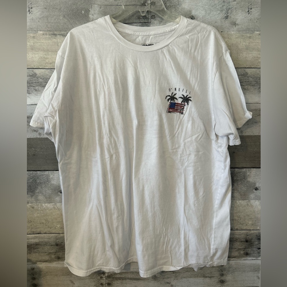O'Neill White Palm Graphic Tee